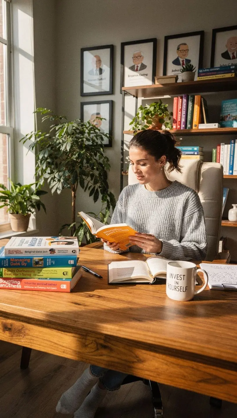 Diagram znázorňující realistický plán splácení dluhů s časovou osou.